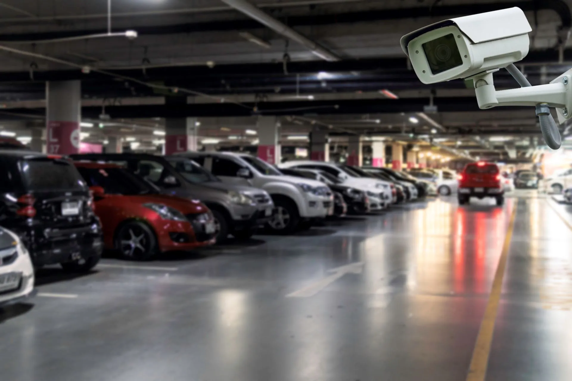 Parking Lot Security Cameras Installation