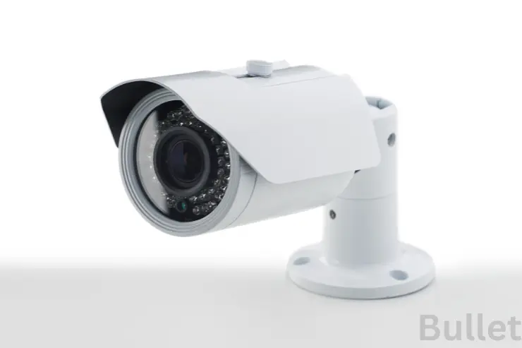 Bullet-style security cameras