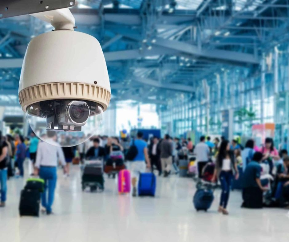 airport security cameras