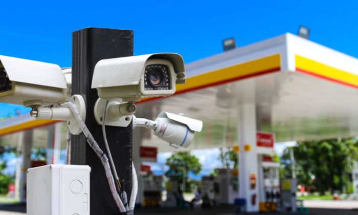 gas station security cameras