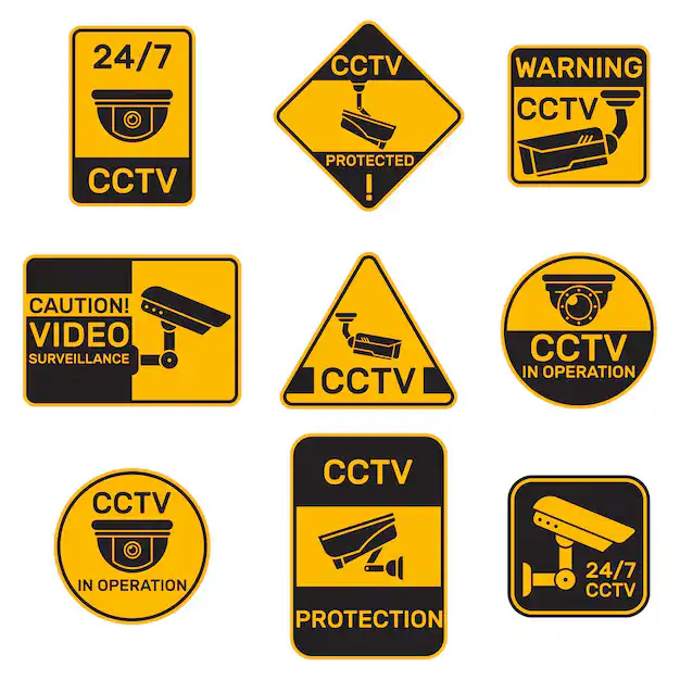 Video Surveillance Signs