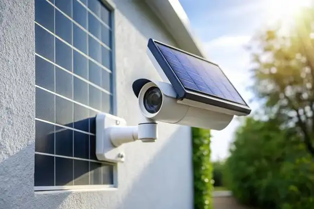 Solar Powered Security Camera