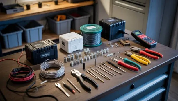 how-to-wire-security-cameras​