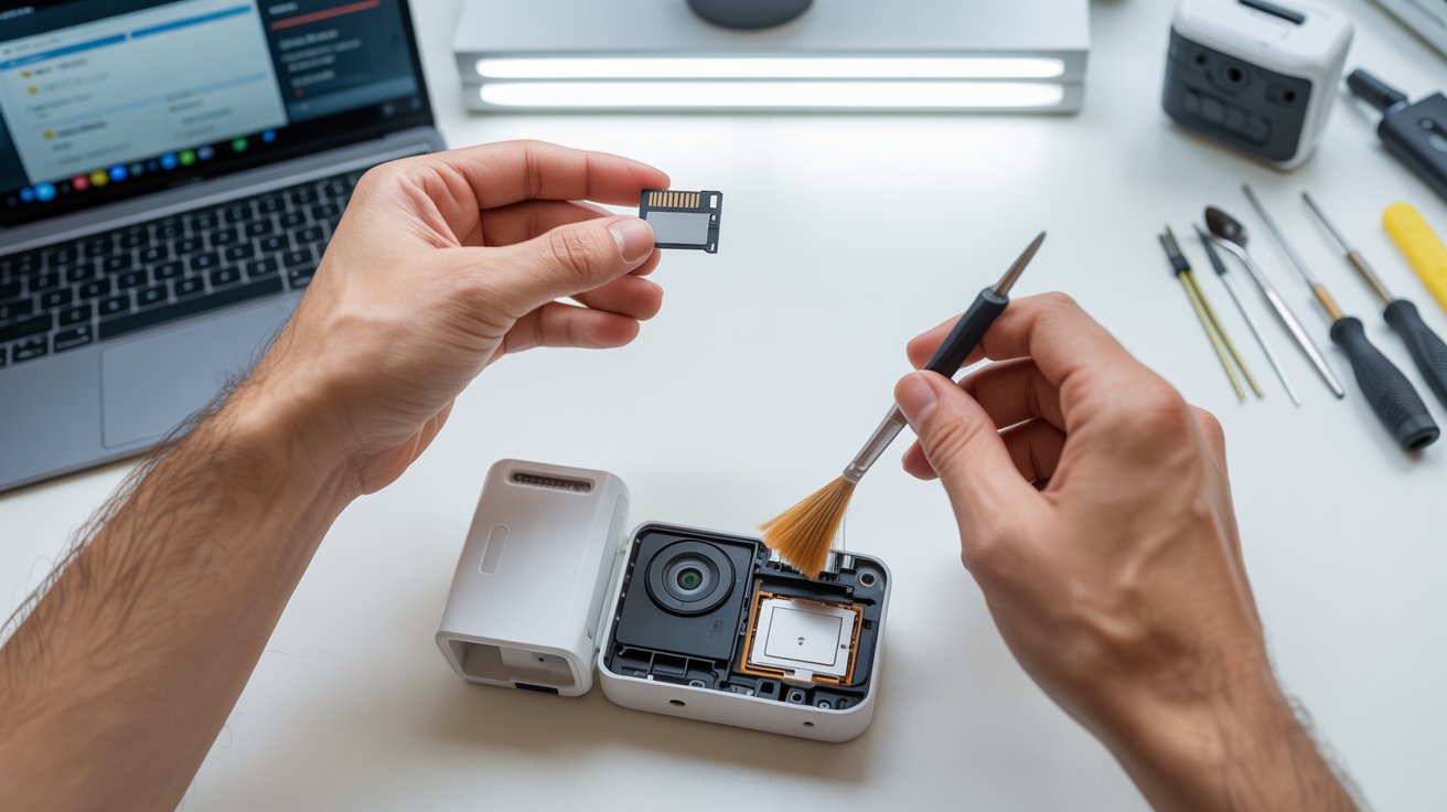 Security Camera Doesn’t Detect an SD Card