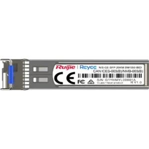 Small Form-Factor Pluggable (SFP) transceiver modules include fiber SFP modules and copper SFP modules. An SFP module is an input/output (I/O) device that supports hot swapping. When inserted into an Ethernet interface, the SFP module can connect the port to an optical network. An SFP module can be considered as a small Gigabit Interface Converter (GBIC), which is why it is also called a mini-GBIC module.